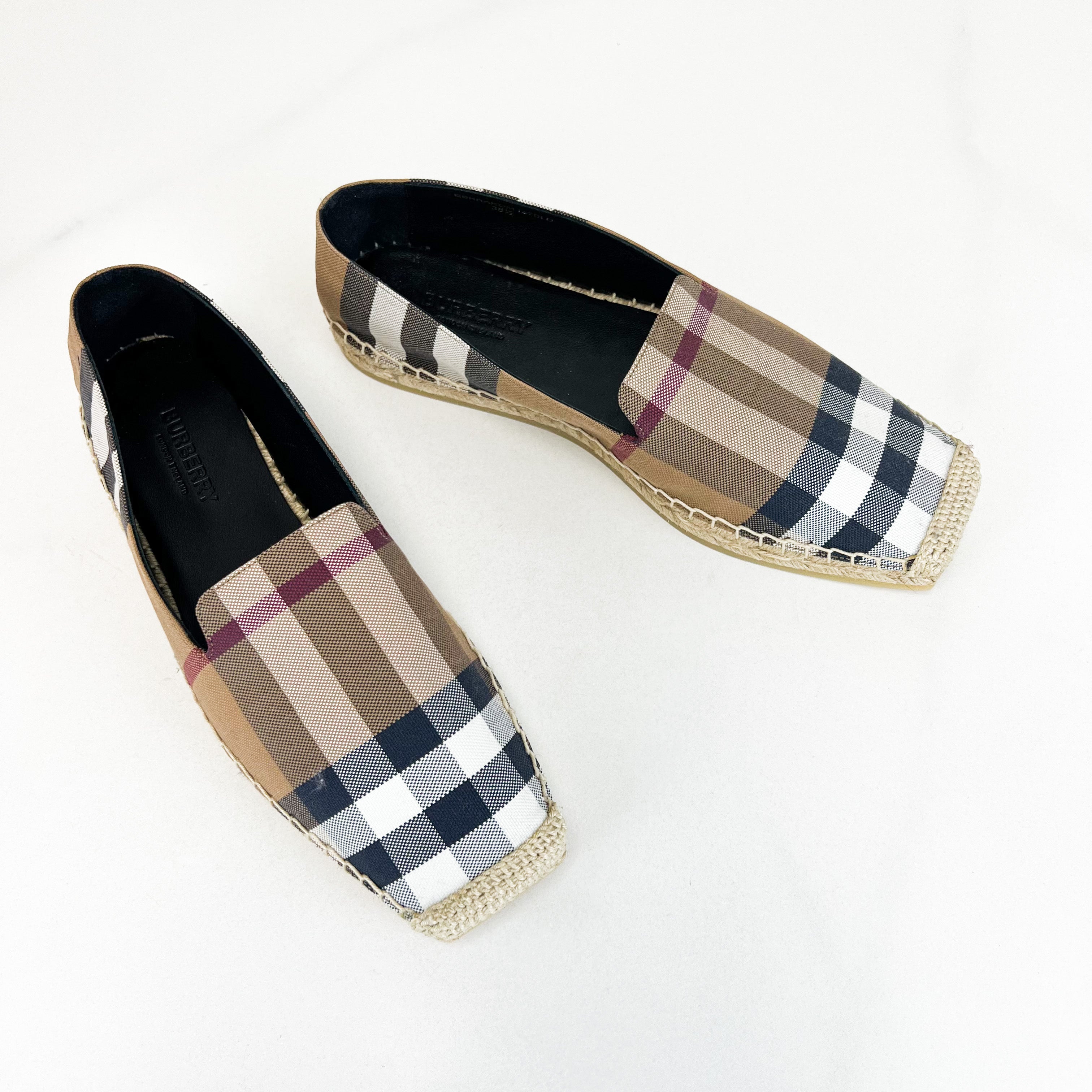 Burberry espadrilles size best sale review