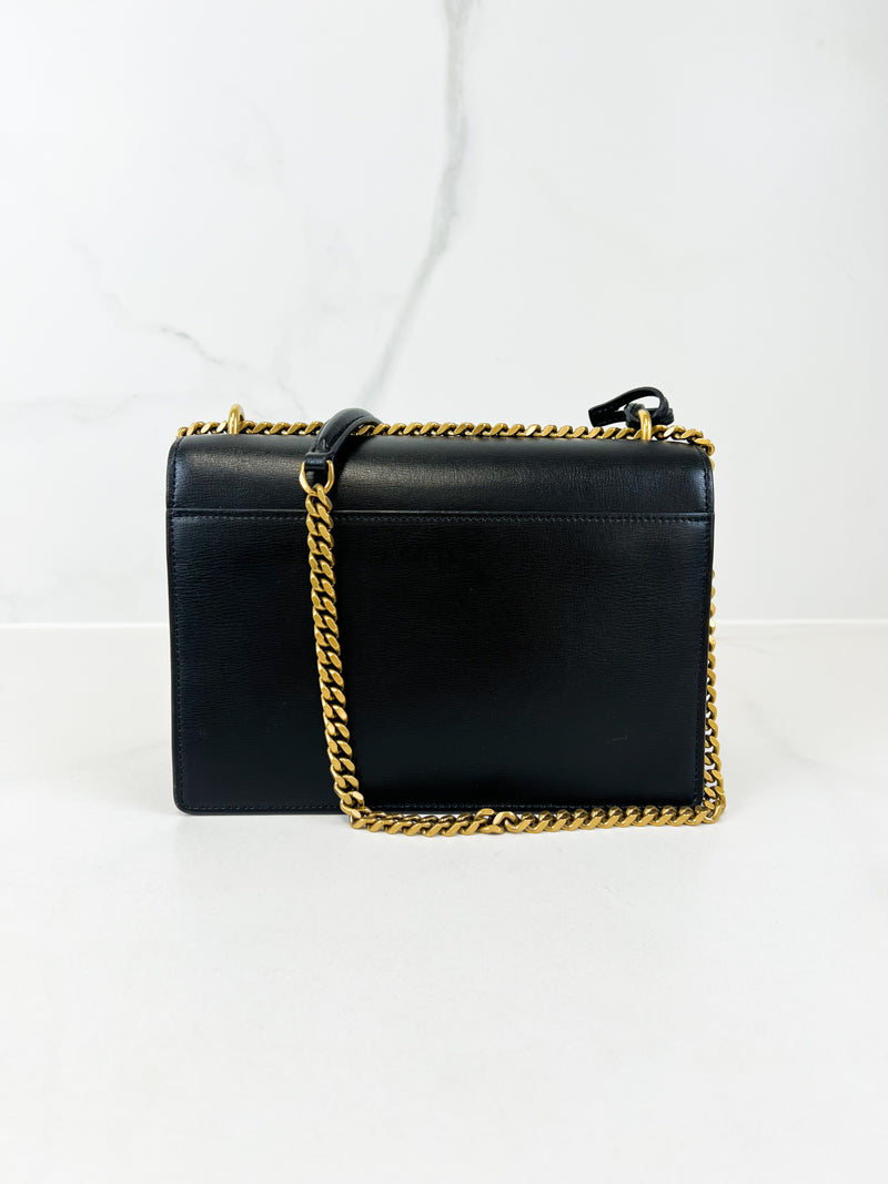 Saint Laurent Black Sunset Shoulder Bag