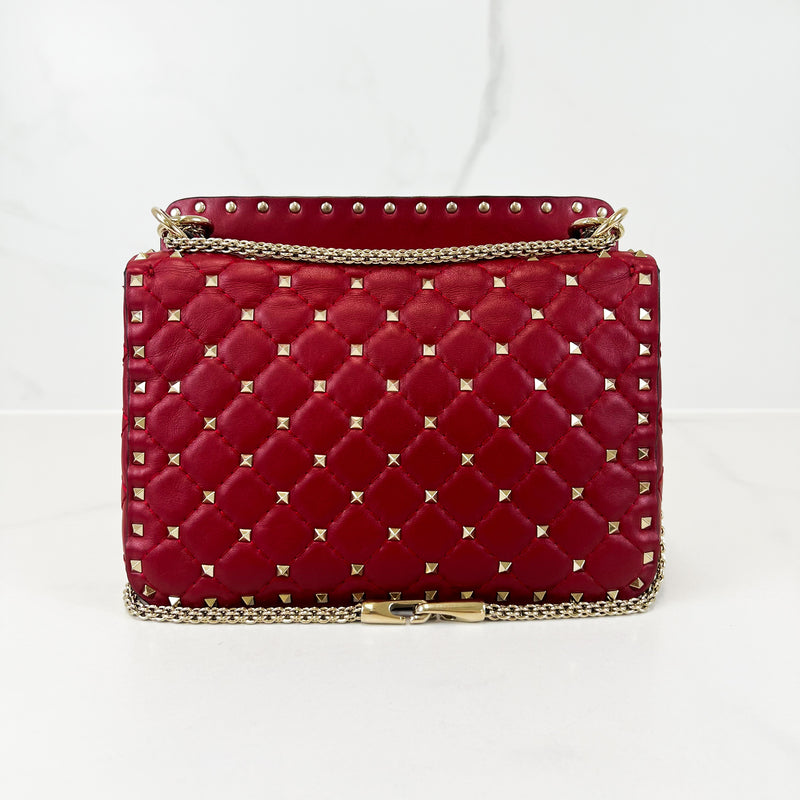 Valentino Garavani Rockstud Spike Nappa Leather Bag