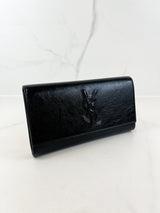 Saint Laurent Belle De Jour Clutch in Black