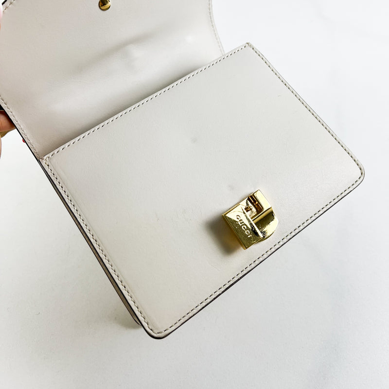 Gucci Mini Sylvie with Gold Hardware