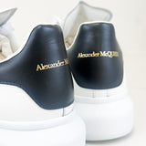 Alexander McQueen Mens White & Black Oversized Sneaker Size 40