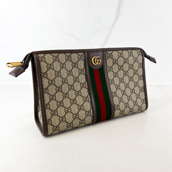 Gucci Ophidia GG Supreme Pouch