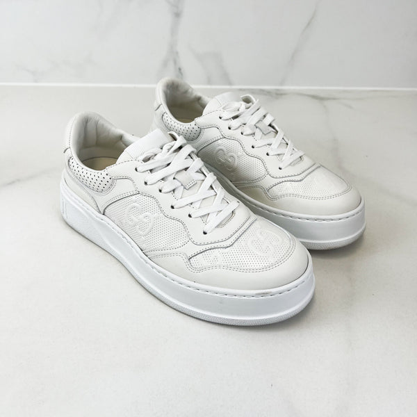 Gucci GG Embossed Sneaker Size 39