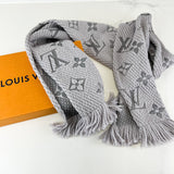 Louis Vuitton Grey Giant Logomania Jungle Scarf