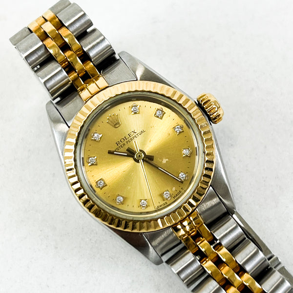 Vintage Rolex Datejust Two-Tone Jubilee Band 26mm