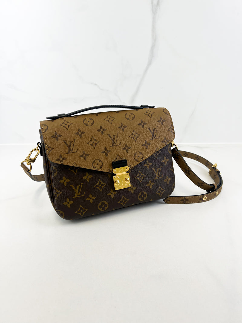 Louis Vuitton Monogram Reverse Pochette Metis