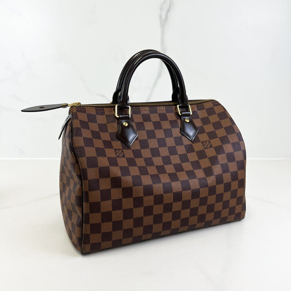 Louis Vuitton Speedy 30 Damier Ebene Canvas