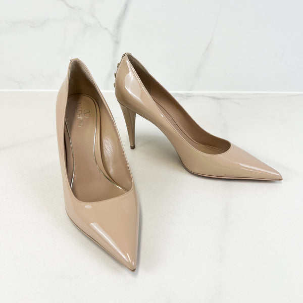 Valentino Powder Rockstud Pump Size 39.5