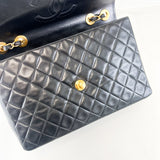 Chanel Vintage Maxi Single Flap Lambskin Shoulder Bag