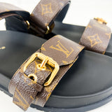 Louis Vuitton Bom Dia Flat Comfort Mule Size 42