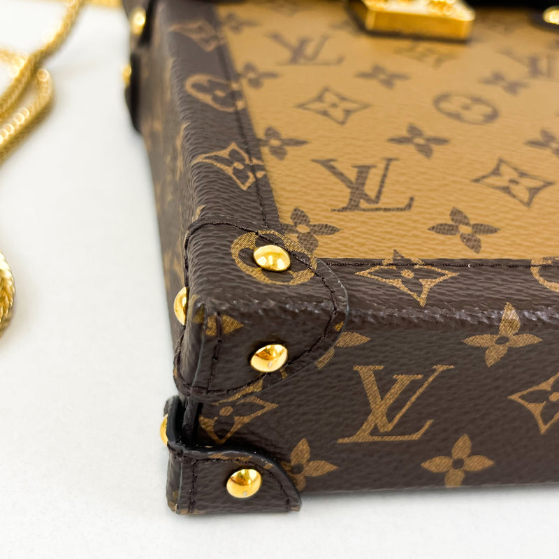 Louis Vuitton Reverse Pochette Trunk Vertical Bag