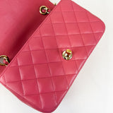 Chanel Rectangular Mini Flap Lambskin Shoulder Bag