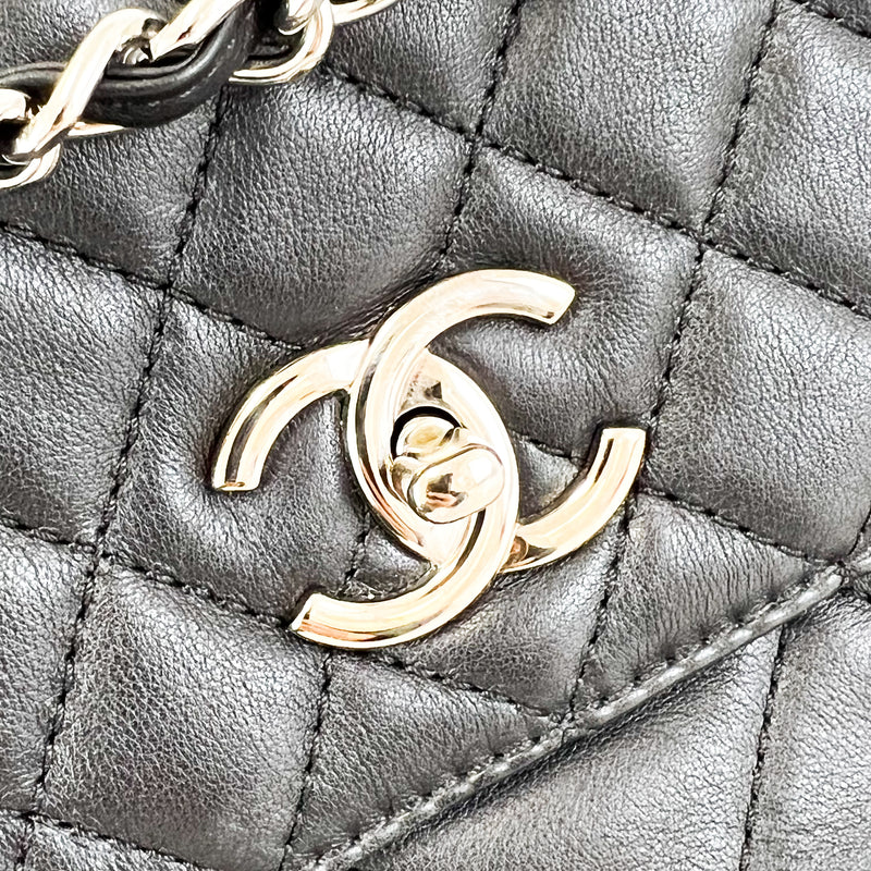 Chanel Classic Single Flap Lambskin Shoulder Bag
