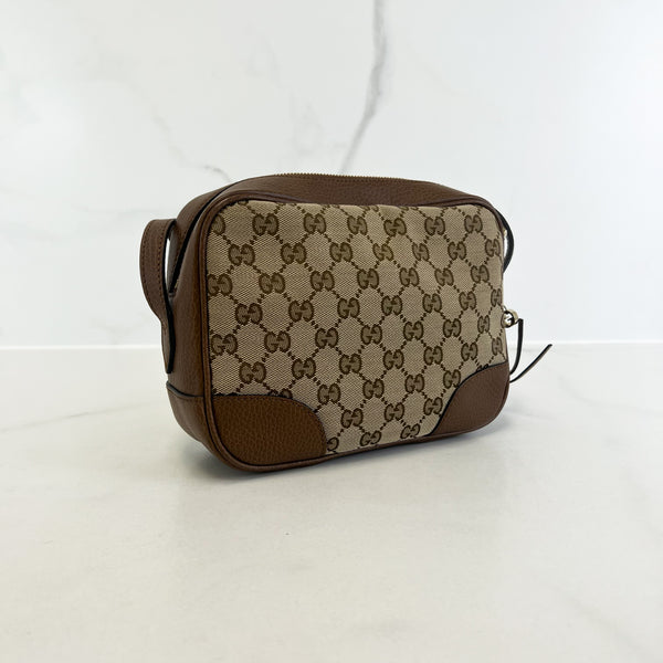 Gucci GG Canvas Bree Camera Bag