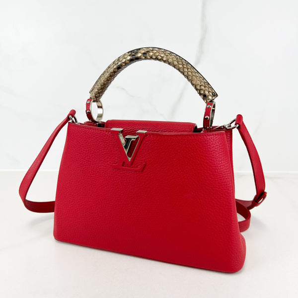 Louis Vuitton Limited Edition Red Capucines BB