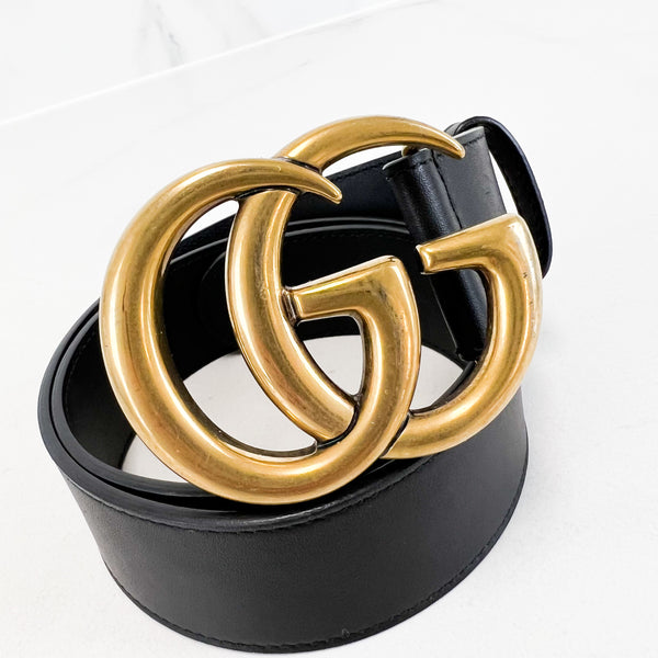 Gucci GG Black 40mm Size 70