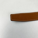 Hermes H Belt Bucket & Reversible Leather Strap Size 80