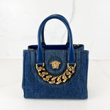 Versace La Medusa Top Handle Bag