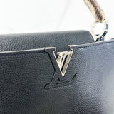 Louis Vuitton Python Black Capucines GM with Python Strap