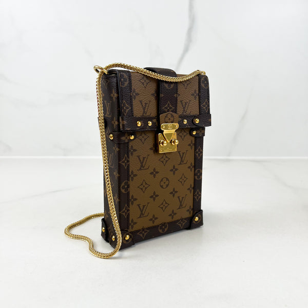 Louis Vuitton Reverse Pochette Trunk Vertical Bag