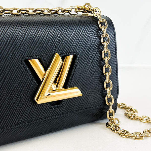 Louis Vuitton Black Twist PM In Epi Leather with GHW