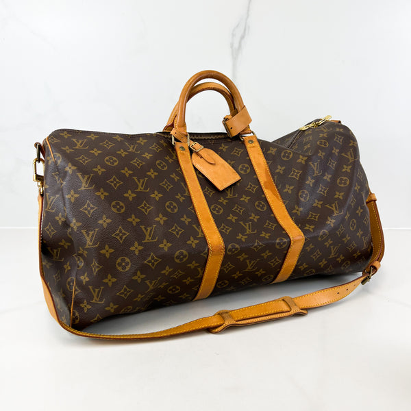 Louis Vuitton Keepall 50 Monogram Canvas Bandouliere