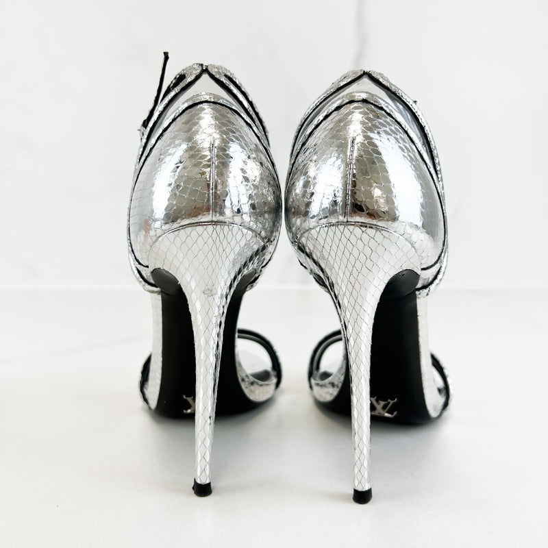 Louis Vuitton 120 Metallic Sandal Size 39