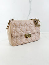 Christian Dior Miss Dior Nude Leather Crossbody Chain Bag