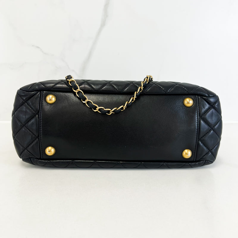 Chanel Black CC Lambskin Tote