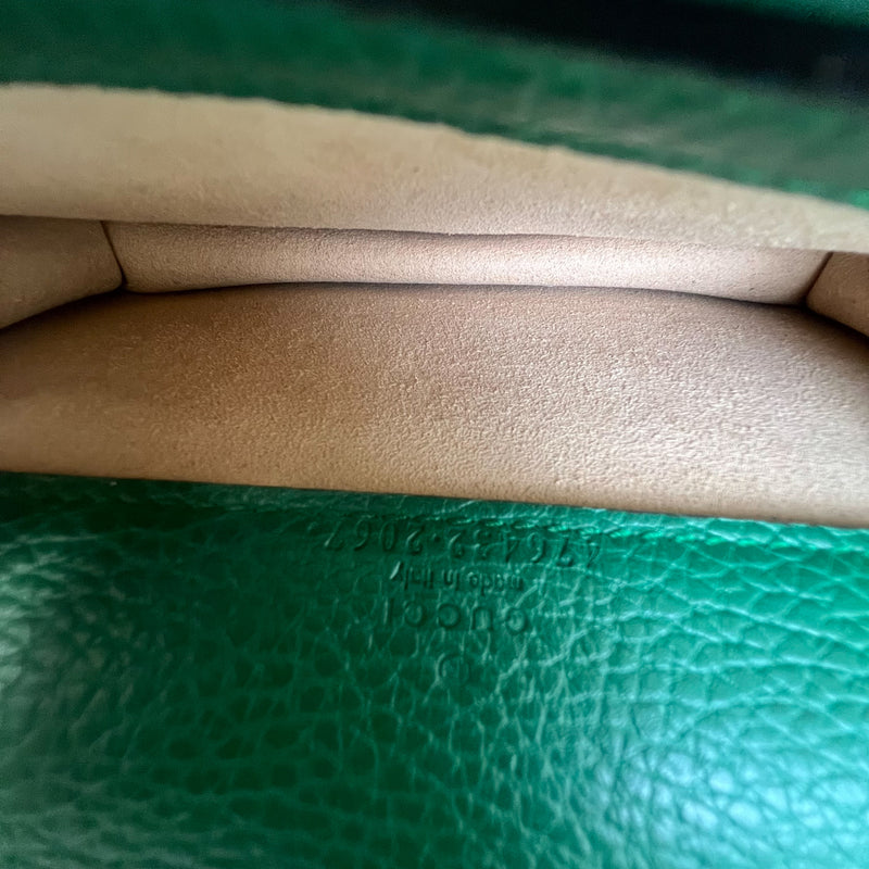 Gucci Dionysus Emerald Green Super Mini Bag