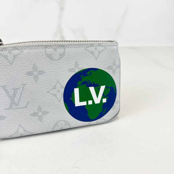 Louis Vuitton Monogram White Pouch