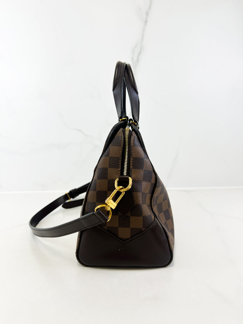 Louis Vuitton Damier Ebene Kensington Bowling Bag