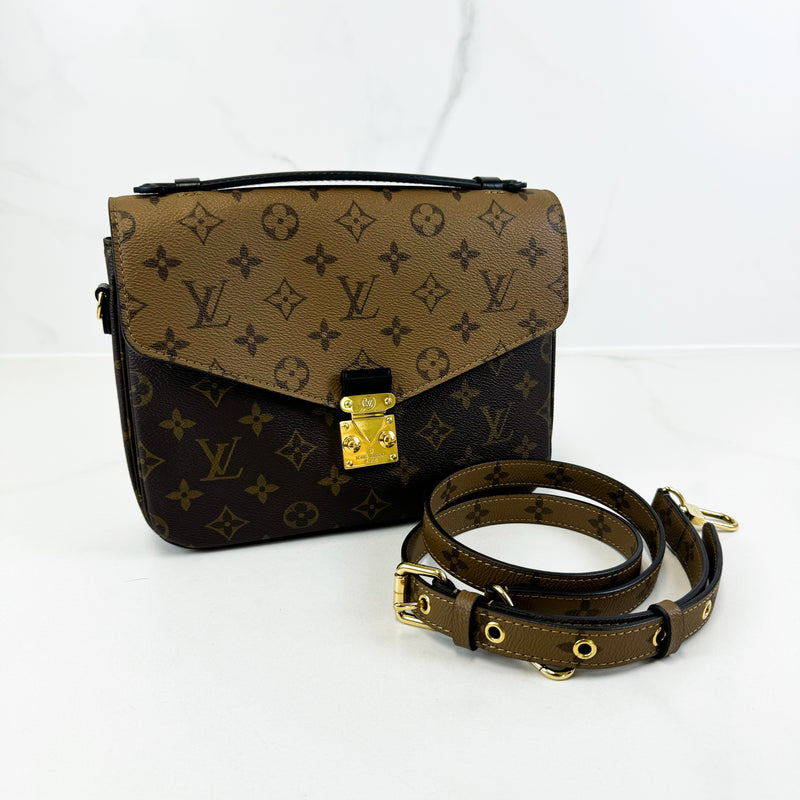 Louis Vuitton Monogram Reverse Pochette Metis