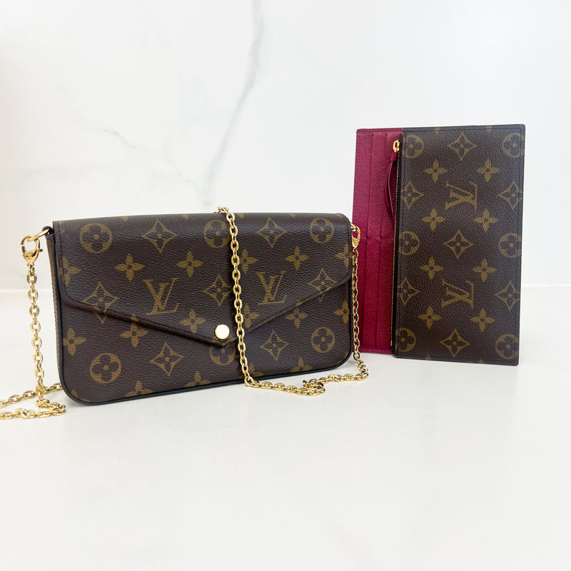 Louis Vuitton Felicie Pochette Monogram Canvas