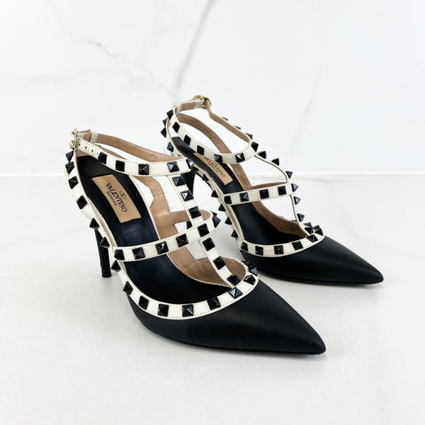 Valentino Caged Rockstud Pumps Size 38