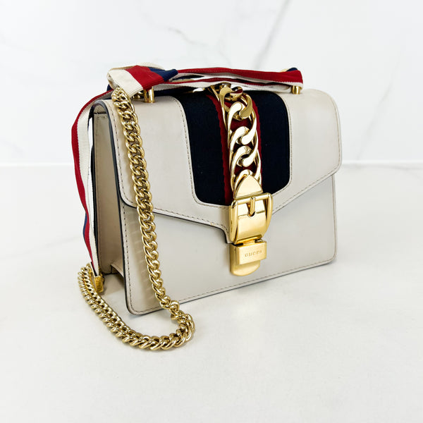 Gucci Mini White Sylvie