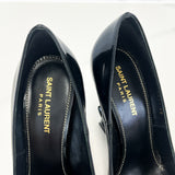 Saint Laurent Opyum Black Leather Pumps BHW Size 38