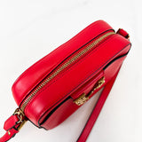 Versace Red Virtus Shoulder Bag with GHW