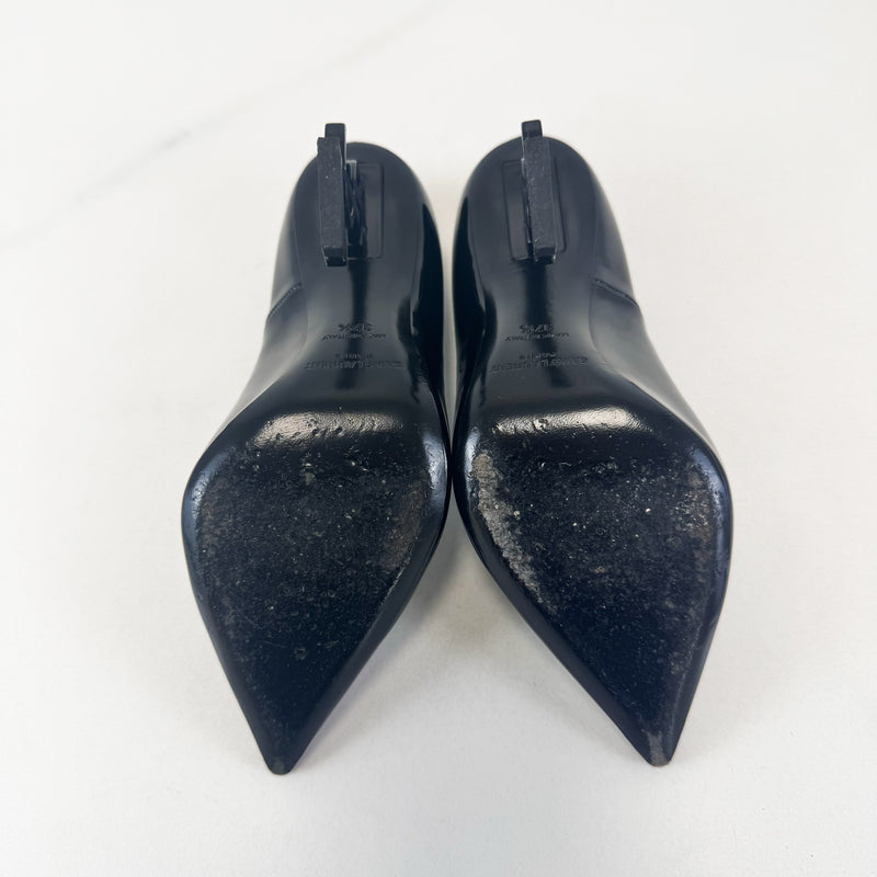 Saint Laurent Opyum Pump in Patent Leather Size 37.5