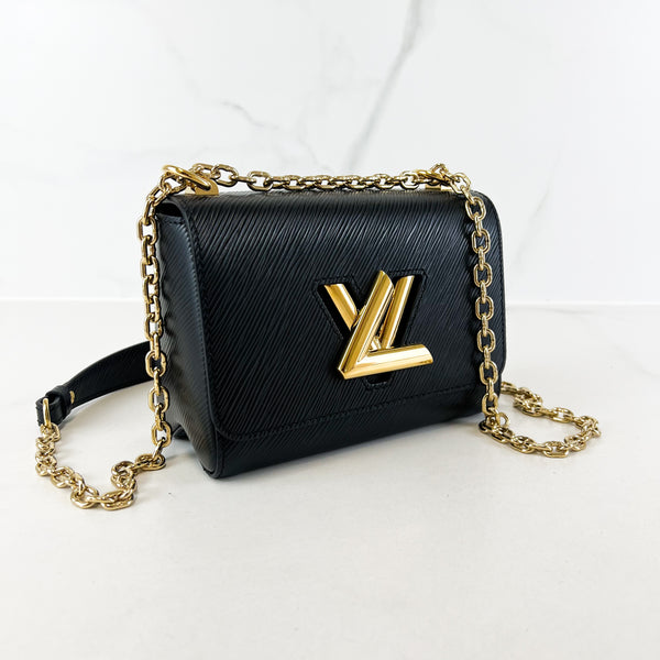 Louis Vuitton Black Twist PM In Epi Leather with GHW