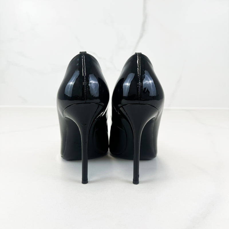 Tom Ford Patent Black Leather Pumps Size 39