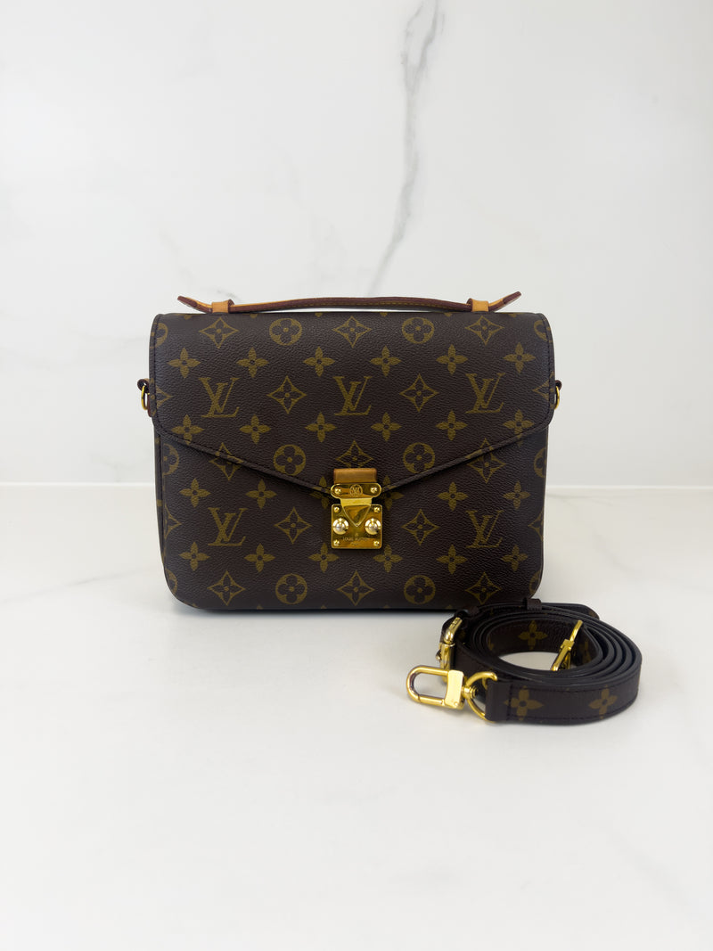 Louis Vuitton Monogram Canvas Pochette Metis