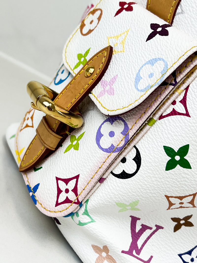 Louis Vuitton Multicolour White Monogram Petit Noe