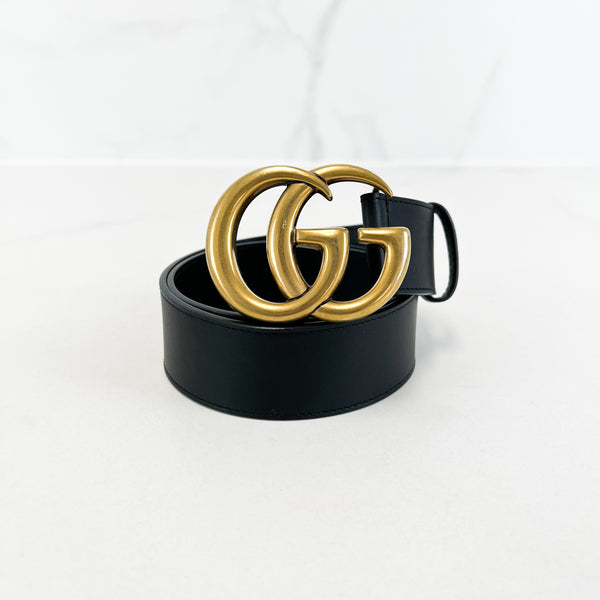 Gucci GG Black 40mm Size 70