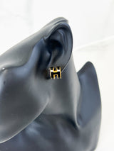 Hermes Pop H Earrings GHW