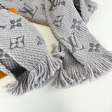 Louis Vuitton Grey Giant Logomania Jungle Scarf