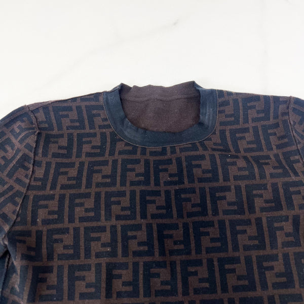 Fendi Zucca Pullover Tee Size 42