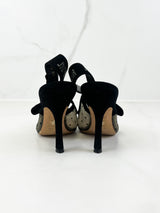 Christian Dior Jadior Slingback Heel Size 37.5