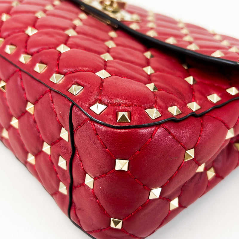 Valentino Garavani Rockstud Spike Nappa Leather Bag